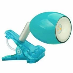 Promo 🎉 Paris prix Spot à Pince Orientable LED "Ara" 17cm Turquoise ⌛