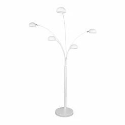 Tout neuf ✨ Kokoon Design Lampadaire Design "Five" 200cm Chrome 👍 -Atmosphera Soldes 5420072009049 2