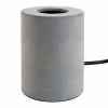 Tout neuf 🥰 Paris prix Socle de Lampe à Poser Ciment "Naro" 10cm Gris 👏 -Atmosphera Soldes 5420072079158 1