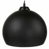 Promo 😍 Paris prix Lampe Suspension Boule Design "Degla" 30cm Noir ⭐ -Atmosphera Soldes 5420072083797 1
