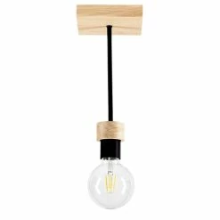 Acheter 🥰 Paris prix Lampe Suspension Design "Chandelle" 30cm Naturel 😀