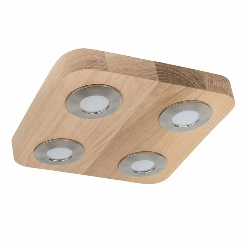 Meilleur prix ⌛ Paris prix Plafonnier 4 Spots "Sunniva" 26cm Chêne Huilé ⌛ 3 Meilleur prix ⌛ Paris prix Plafonnier 4 Spots "Sunniva" 26cm Chêne Huilé ⌛