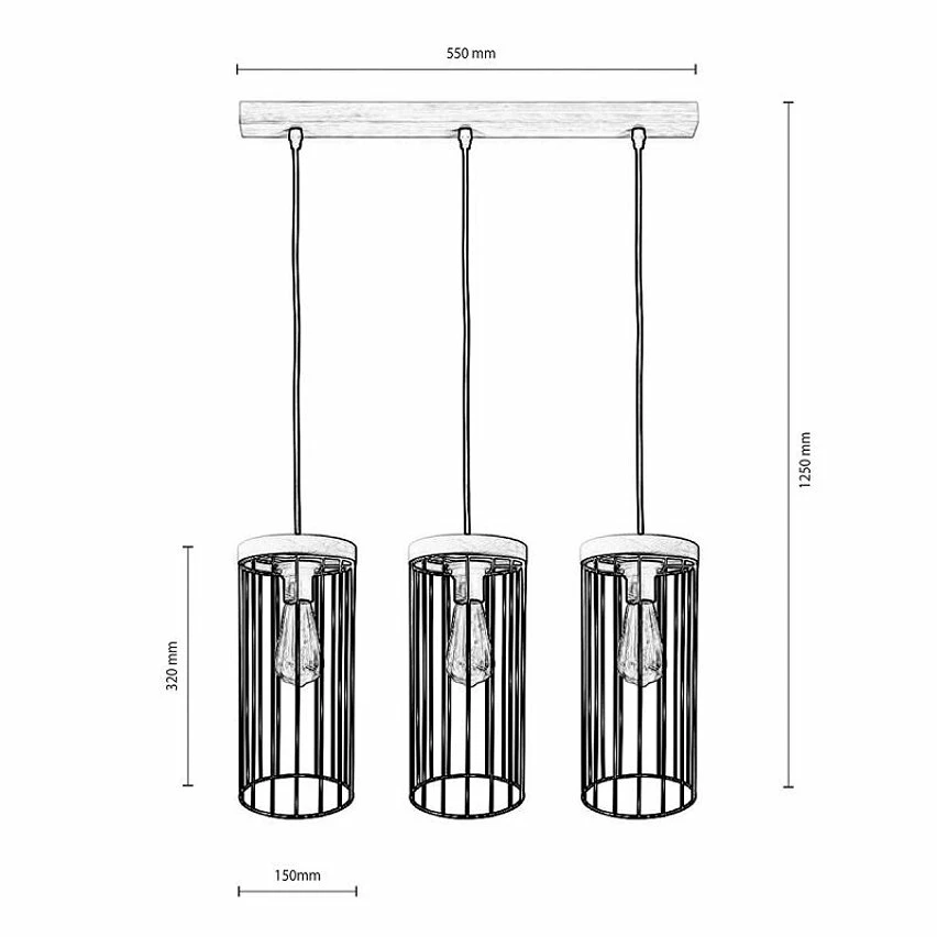 Meilleure affaire đŻ Paris prix Lampe Suspension 3 TĂȘtes "Gunnar" 135cm Gris đ 4 Meilleure affaire đŻ Paris prix Lampe Suspension 3 TĂȘtes "Gunnar" 135cm Gris đ â Image 2