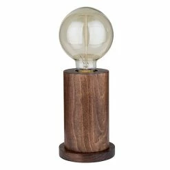 Sortie 👏 Paris prix Lampe à Poser en Bois "Tasse" 16cm Hêtre 😀