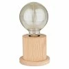 Le moins cher 👍 Paris prix Lampe à Poser en Bois "Tasse" 10cm Chêne Huilé 🧨 -Atmosphera Soldes 5903313991117 1