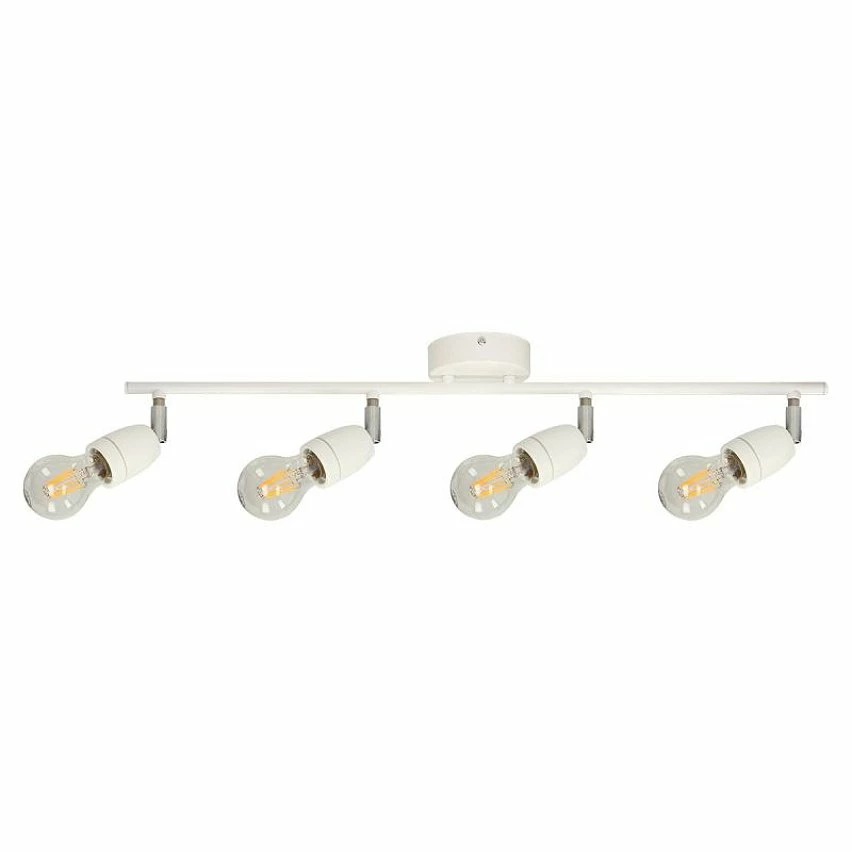 Meilleure affaire đ Paris prix Plafonnier 4 Spots "Porcia" 69cm Blanc & Chrome đ 3 Meilleure affaire đ Paris prix Plafonnier 4 Spots "Porcia" 69cm Blanc & Chrome đ