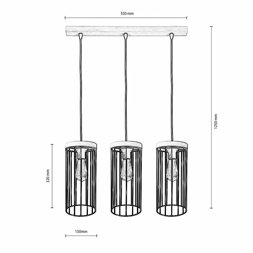 Top 10 đŻ Paris prix Lampe Suspension 3 TĂȘtes "Gunnar" 135cm Noir đ€© 4 Top 10 đŻ Paris prix Lampe Suspension 3 TĂȘtes "Gunnar" 135cm Noir đ€© â Image 2