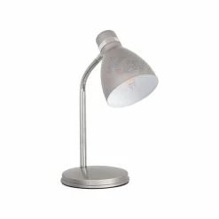 Meilleure vente ✨ Kanlux Lampe de bureau 40W Argent - culot E14 😉