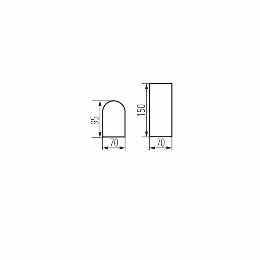 Budget 🎁 Kanlux Luminaire mural pour 2 ampoules GU10 étanche IP44 Noir ✨ 7 Budget 🎁 Kanlux Luminaire mural pour 2 ampoules GU10 étanche IP44 Noir ✨ – Image 5