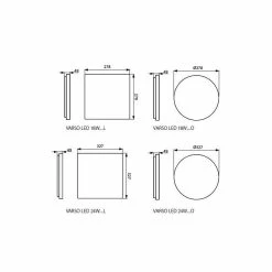 Meilleur prix 🎁 Kanlux Hublot LED 24W à Détecteur Micro-onde 2280lm - Blanc Naturel 4000K 🤩 -Atmosphera Soldes 5905339269843 3