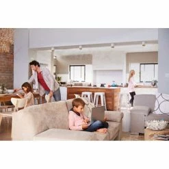 Remise 🧨 Kanlux Plafonnier saillie rond pour 1 ampoule GU10 Noir 👍 -Atmosphera Soldes 5905339275677 4