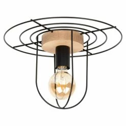 Bon marchĂ© đ Paris prix Plafonnier Design "Chester" 21cm ChĂȘne HuilĂ© đ