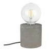 Offres 🧨 Paris prix Lampe à Poser Ronde en Béton "Strong" 10cm Gris 😀 -Atmosphera Soldes 5907500151759 1