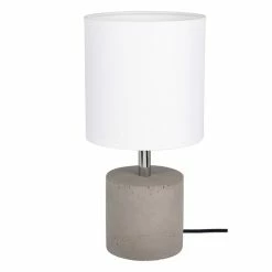 Remise 🔥 Paris prix Lampe à Poser en Béton "Strong" 30cm Gris 😀
