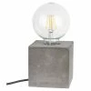 Coupon 🥰 Paris prix Lampe à Poser Carrée en Béton "Strong" 10cm Gris ✔️ -Atmosphera Soldes 5907500151797 1