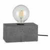 Remise ✨ Paris prix Lampe à Poser Déco en Béton "Strong" 18cm Gris 🎉 -Atmosphera Soldes 5907795176871 1