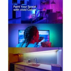 Sortie 💯 Bande LED Teckin SL02B Lights Alexa RVB de 16,4 Pieds Synchronisation de Musique 🧨 -Atmosphera Soldes 6973900310842 4
