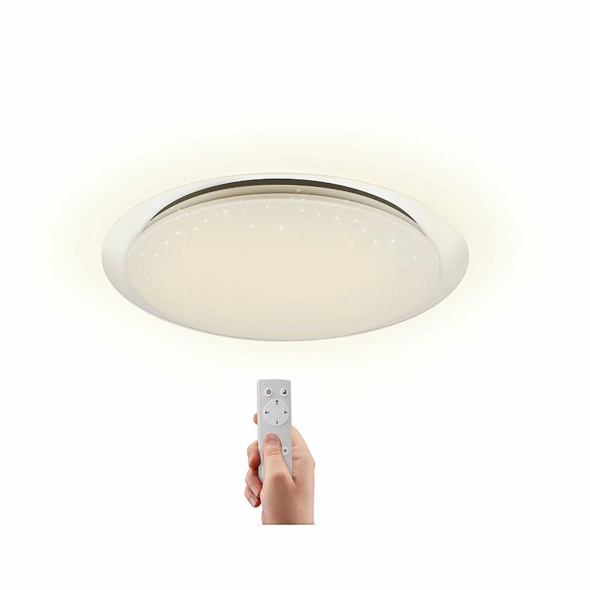 Meilleure affaire đ VELAMP STARRY: Plafonnier rond, LED 36W, 2600lm, Ă46cm. Changement de couleur et tĂ©lĂ©commande đ 3 Meilleure affaire đ VELAMP STARRY: Plafonnier rond, LED 36W, 2600lm, Ă46cm. Changement de couleur et tĂ©lĂ©commande đ