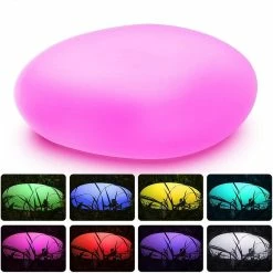 Top 10 ⌛ VELAMP SOLAR STONE: Pierre lumineuse LED (blanc + RGB) à recharge solaire. Avec télécommande 🔥 12 Top 10 ⌛ VELAMP SOLAR STONE: Pierre lumineuse LED (blanc + RGB) à recharge solaire. Avec télécommande 🔥 -Atmosphera Soldes 8003910106796 4