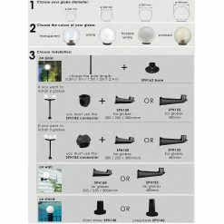 Sortie ⌛ VELAMP Sphère d'extérieur en PMMA, 250mm, E27, transparente 💯 13 Sortie ⌛ VELAMP Sphère d'extérieur en PMMA, 250mm, E27, transparente 💯 -Atmosphera Soldes 8003910107205 5