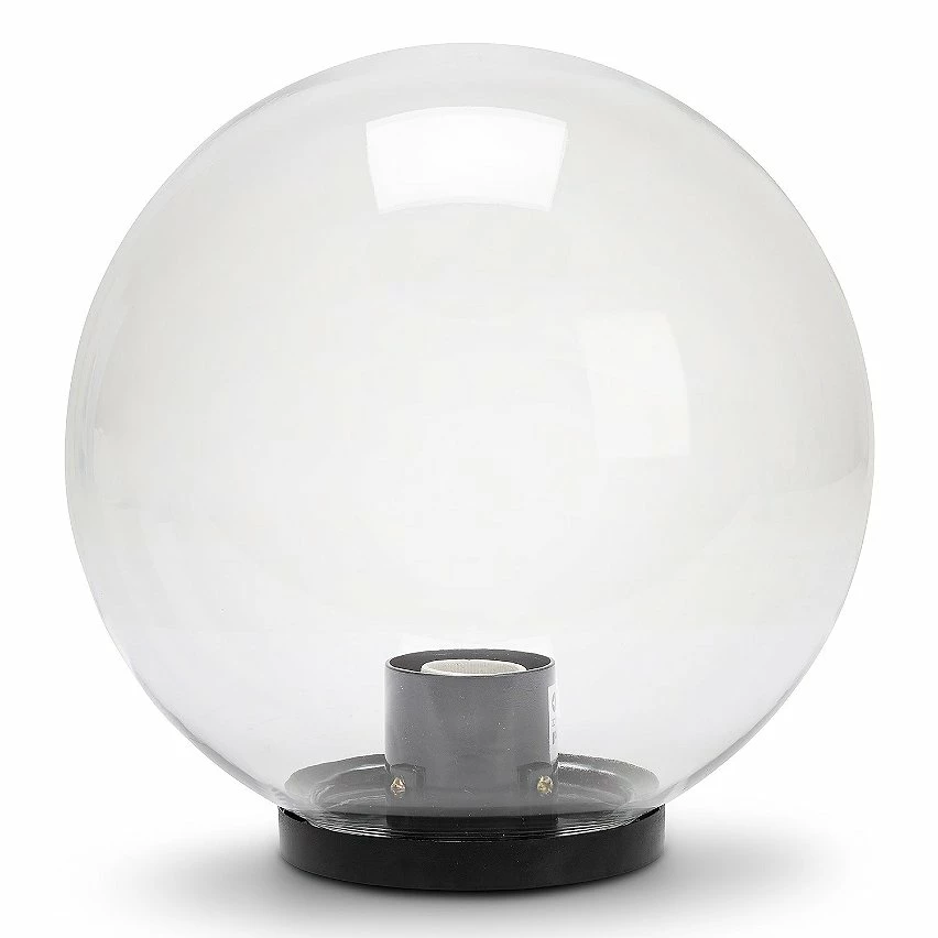 Sortie ⌛ VELAMP Sphère d'extérieur en PMMA, 250mm, E27, transparente 💯 3 Sortie ⌛ VELAMP Sphère d'extérieur en PMMA, 250mm, E27, transparente 💯