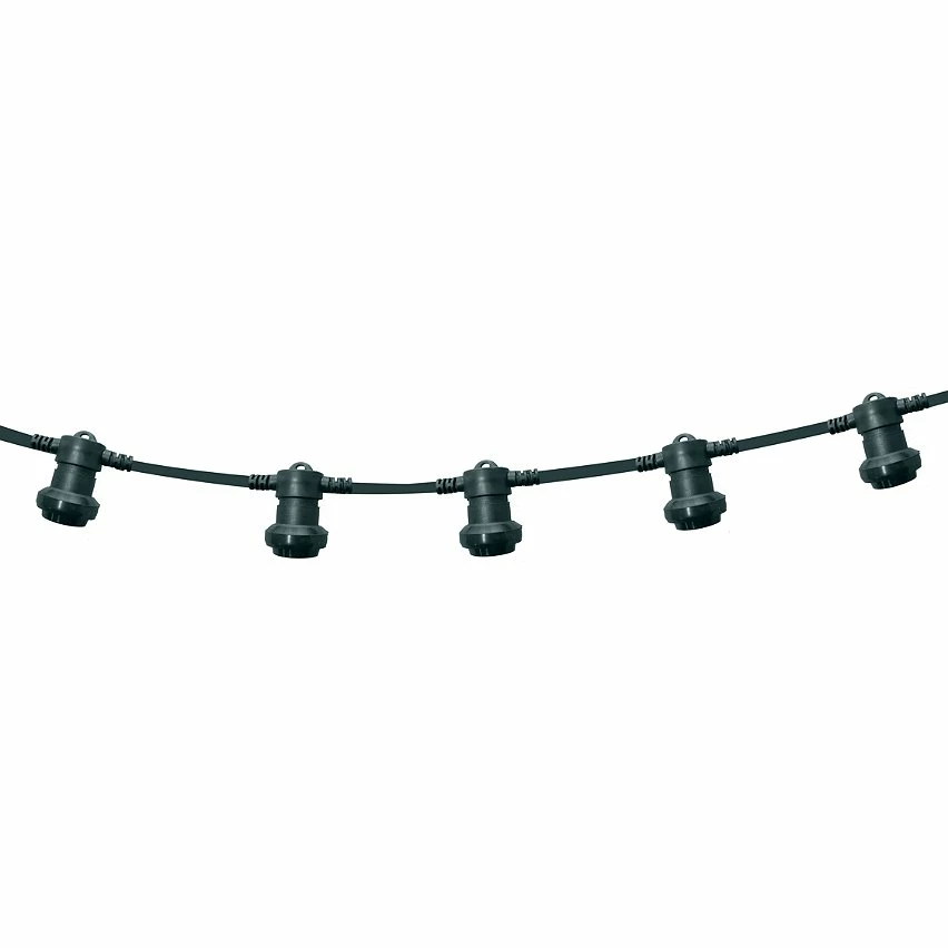 Meilleure vente ⭐ VELAMP PARTY LIGHT: Guirlande lumineuse IP44 extensible 10m, 10 x E27, H05RN-F2x1mm2, vert foncé 👍 9 Meilleure vente ⭐ VELAMP PARTY LIGHT: Guirlande lumineuse IP44 extensible 10m, 10 x E27, H05RN-F2x1mm2, vert foncé 👍 – Image 7