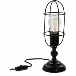 Les meilleures critiques de 👏 Versa Lampe à poser inspiration marine Thomas 35 cm noir 😉