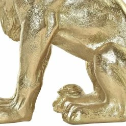 Offres 😉 Item Lampe à poser lion doré 35.5 cm 😉 -Atmosphera Soldes 8424001952137 3