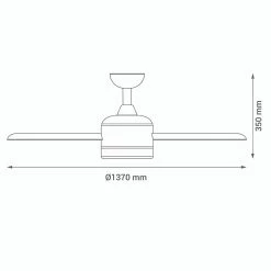 Top 10 ❤️ Sulion Ventilateur de plafond Moteur DC 137cm LED 18W Bois 🌟 -Atmosphera Soldes 8426107154705 3
