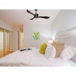 Le moins cher 🔥 Klassfan Ventilateur de plafond Réversible Thermostat Wifi Moteur à courant continu Toits en pente Télécommande Scénarios Adaptateur 2/3 Lames 😉 -Atmosphera Soldes 8435525600725 5