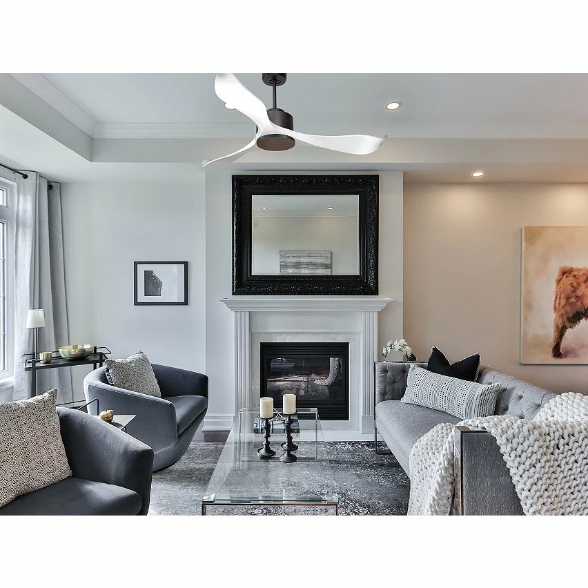 Meilleur prix 💯 Klassfan Ventilateur de plafond Réversible Thermostat Wifi Moteur à courant continu Toits en pente Télécommande Scénarios Adaptateur 2/3 Lames 😍 8 Meilleur prix 💯 Klassfan Ventilateur de plafond Réversible Thermostat Wifi Moteur à courant continu Toits en pente Télécommande Scénarios Adaptateur 2/3 Lames 😍 – Image 6