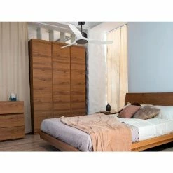 Tout neuf 💯 Klassfan Ventilateur de plafond Réversible Thermostat Wifi Moteur à courant continu Toits en pente Télécommande Scénarios Adaptateur 2/3 Lames 👍 -Atmosphera Soldes 8435525600787 5