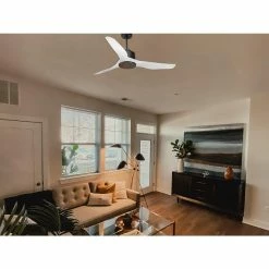 Tout neuf 💯 Klassfan Ventilateur de plafond Réversible Thermostat Wifi Moteur à courant continu Toits en pente Télécommande Scénarios Adaptateur 2/3 Lames 👍 -Atmosphera Soldes 8435525600787 6