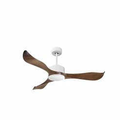 Meilleure affaire đ Klassfan Ventilateur de plafond RĂ©versible Thermostat Wifi Moteur Ă courant continu Toits en pente TĂ©lĂ©commande ScĂ©narios Adaptateur 2/3 Lames đ