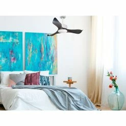 Meilleure vente 🤩 Klassfan Ventilateur de plafond Réversible Thermostat Wifi Moteur à courant continu Toits en pente Télécommande Scénarios Adaptateur 2/3 Lames 🎉 -Atmosphera Soldes 8435525600916 5