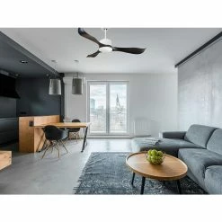 De gros 🌟 Klassfan Ventilateur de plafond Réversible Thermostat Wifi Moteur à courant continu Toits en pente Télécommande Scénarios Adaptateur 2/3 Lames ⭐ -Atmosphera Soldes 8435525600923 3