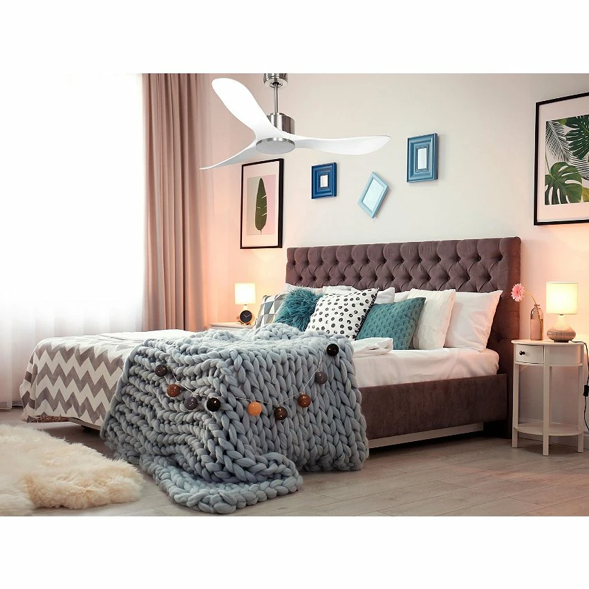 Meilleure affaire 🧨 Klassfan Ventilateur de plafond Contrôle Réversible Thermostat Wifi Moteur à courant continu Toits en pente Télécommande Scénarios Hypersilence 👍 6 Meilleure affaire 🧨 Klassfan Ventilateur de plafond Contrôle Réversible Thermostat Wifi Moteur à courant continu Toits en pente Télécommande Scénarios Hypersilence 👍 – Image 4