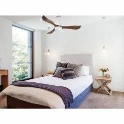 Le moins cher 💯 Klassfan Ventilateur de plafond Contrôle Réversible Lumière Thermostat Dimmable Wifi Moteur à courant continu Toits en pente Télécommande Scéna 😀 -Atmosphera Soldes 8435525601425 7