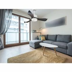 Les meilleures critiques de 😉 Klassfan Ventilateur de plafond Réversible Lumière Thermostat Dimmable Wifi Moteur à courant continu Toits en pente Télécommande Scénarios Lumi ⭐ -Atmosphera Soldes 8435525601456 7