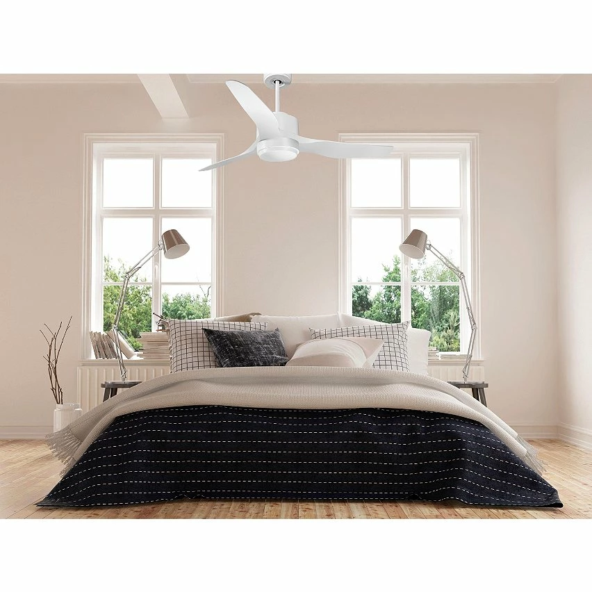 Tout neuf 🎉 Klassfan Ventilateur de plafond Réversible Lumière Thermostat Dimmable Wifi Moteur à courant continu Toits en pente Télécommande Scénarios Lumi 👍 8 Tout neuf 🎉 Klassfan Ventilateur de plafond Réversible Lumière Thermostat Dimmable Wifi Moteur à courant continu Toits en pente Télécommande Scénarios Lumi 👍 – Image 6