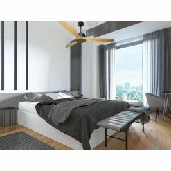 Acheter 😉 Klassfan Ventilateur de plafond Réversible Thermostat Wifi Moteur à courant continu Toits en pente Télécommande Scénarios Hypersilence Mémoire 👏 -Atmosphera Soldes 8435525603658 6