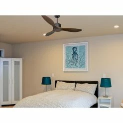 Remise 👏 Klassfan Ventilateur de plafond Réversible Thermostat Wifi Moteur à courant continu Toits en pente Télécommande Scénarios Hypersilence Mémoire 🧨 -Atmosphera Soldes 8435525603672 3