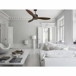 Remise 👏 Klassfan Ventilateur de plafond Réversible Thermostat Wifi Moteur à courant continu Toits en pente Télécommande Scénarios Hypersilence Mémoire 🧨 -Atmosphera Soldes 8435525603672 7