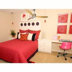 Budget 🔔 Klassfan Ventilateur de plafond Réversible Thermostat Wifi Moteur à courant continu Toits en pente Télécommande Scénarios Hypersilence Mémoire 👏 -Atmosphera Soldes 8435525604150 5