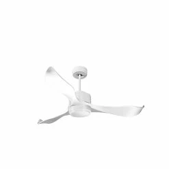 Acheter ✨ Klassfan Ventilateur de plafond Réversible Lumière Thermostat Dimmable Wifi Moteur à courant continu Toits en pente Télécommande Scénarios Lumi 🎉