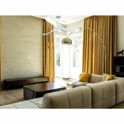 Acheter ✨ Klassfan Ventilateur de plafond Réversible Lumière Thermostat Dimmable Wifi Moteur à courant continu Toits en pente Télécommande Scénarios Lumi 🎉 -Atmosphera Soldes 8435525604709 5