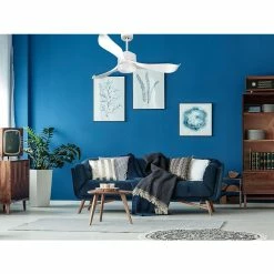 Acheter ✨ Klassfan Ventilateur de plafond Réversible Lumière Thermostat Dimmable Wifi Moteur à courant continu Toits en pente Télécommande Scénarios Lumi 🎉 -Atmosphera Soldes 8435525604709 6