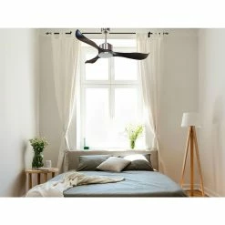 Grosses soldes 🥰 Klassfan Ventilateur de plafond Réversible Thermostat Wifi Moteur à courant continu Toits en pente Télécommande Scénarios Adaptateur 2/3 Lames 🌟 -Atmosphera Soldes 8435525604846 7