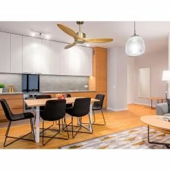 Tout neuf 🛒 Klassfan Ventilateur de plafond Réversible Thermostat Wifi Moteur à courant continu Toits en pente Télécommande Scénarios Hypersilence Mémoire 👍 -Atmosphera Soldes 8435525604938 7