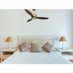 Meilleur prix 🎉 Klassfan Ventilateur de plafond Réversible Thermostat Wifi Moteur à courant continu Toits en pente Télécommande Scénarios Hypersilence Mémoire 🔔 -Atmosphera Soldes 8435525604969 7